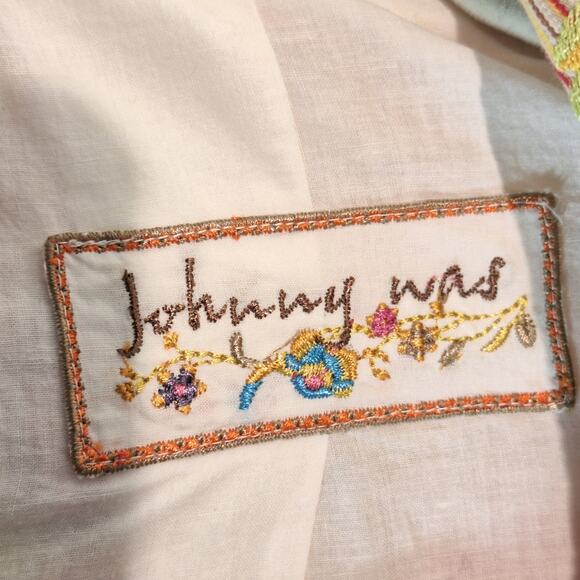 Johnny Was S Floral/embroidered Blazer - Picture 5 of 16